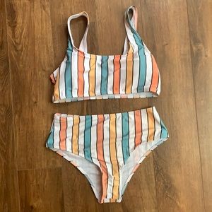SHEIN Striped Bikini